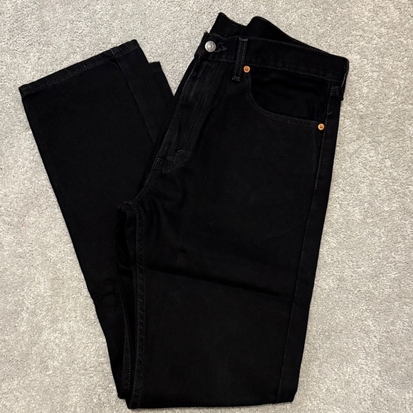 Levi's Black Straight Jeans Timeless Design - Picture 6 of 6